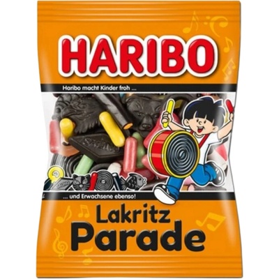 Haribo Lakritz Parade lékořicové bonbony 175 g