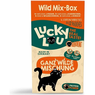 Lucky Lou Lifestage Adult zvěřinový mix 12 × 125 g