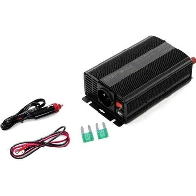 KRAFT&DELE KRAFT&DELE Měnič napětí 12 V na 230 V 500/1000 W KD1256