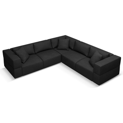 Milo Casa Черен променлив ъглов диван Esther - Milo Casa (MIL_COR_143_F1_ESTHER8)