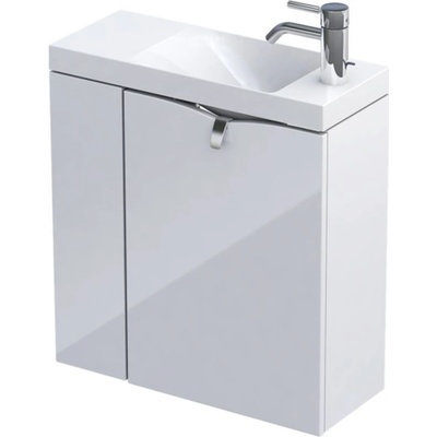 Oristo Siena umyvadla se skříňkou 55 cm bílá OR45ZD2D551L