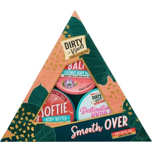 Dirty Works Подаръчен комплект с масла за тяло Smooth Over, 3 броя - ozone