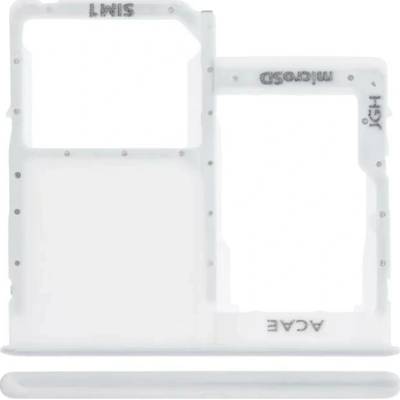 Šuplík na SIM kartu Samsung Galaxy A41 (A415 / 2020) – stříbrný Prism Crush SAM2442