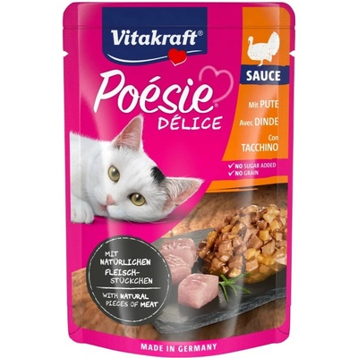 Vitakraft Cat Poézia DéliSauce morčacie 85 g