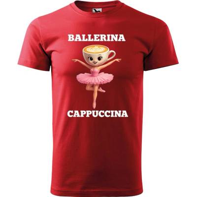 Detské tričko s potlačou Ballerina cappuccina