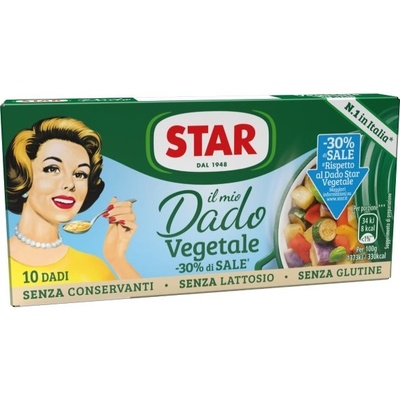 Star Vegetale zeleninový bujón so zníženým obsahom soli -30% 100 g