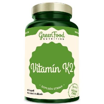 GreenFood Vitamin K2 60 kapslí