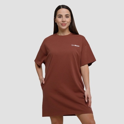 GymBeam Дамска рокля-тениска Agile T-Shirt Dress Root S