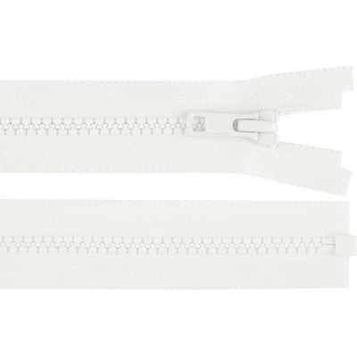 Kostěný zip YKK No 5 délka 50 cm bundový Varianta: 501 bílá, Balení: 1 ks 60148/155155/277934