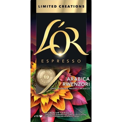 L'OR Espresso Arabica Rwenzori ALU kapsle do Nespresso 10 ks