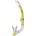 mares Шнорхел Mares Gator Splash Snorkel - Yellow Reflex - размер One Size (700-0086-0211)