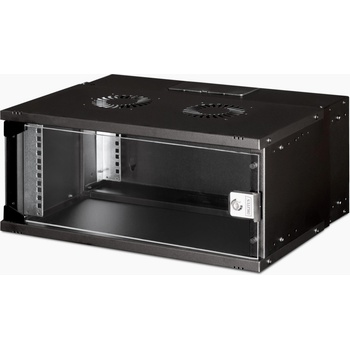 ASSMANN DN-49201, 19", wall-mounted, 4U, SOHO PRO, 240x540x400mm, 60 кг, черен (DN-49201)