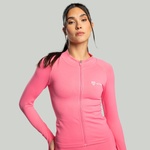 GymBeam STRIX Дамски безшевен спортен топ Sorbet L