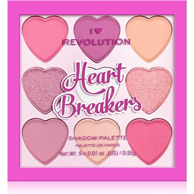 I Heart Revolution Heartbreakers палитра сенки за очи цвят Sweetheart 4.95 гр