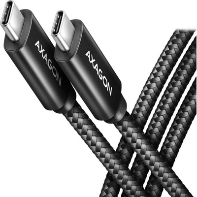 Axagon BUCM2-CM10AB USB-C USB-C, 1m, černý