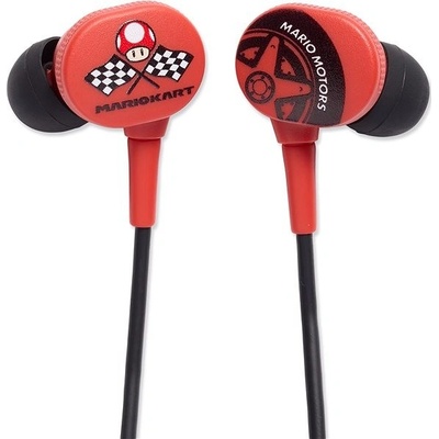 PowerA Wired Earbuds Super Mario Kart Motors NSHS0399-01