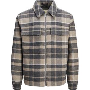 Jack and Jones Риза с дълъг ръкав Jack and Jones Men's Russel Long Sleeve Tailored Fit Overshirt - High-rise