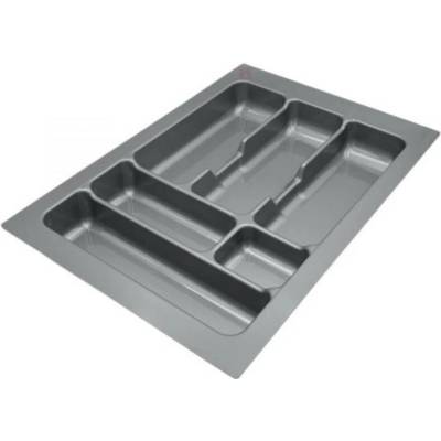 In-Design Příborník UNI 490 mm šedá metalíza - různé šířky Šířka příborníku (mm): 308 - 335
