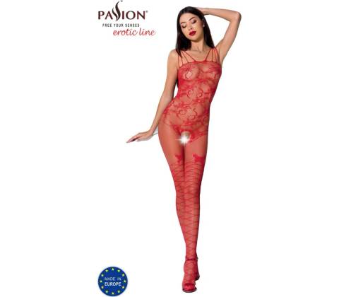 Passion Bodystocking BS076 Red