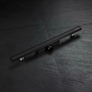 Rune Душ канал с капак Rune Elysium Aquatrap Slim 70 см черен мат (100014)