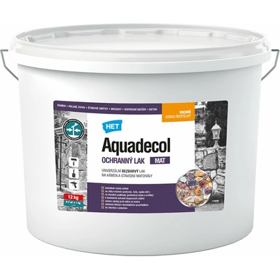 HET AQUADECOL OCHRANNÝ LAK Transparentný 12kg