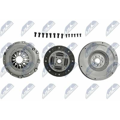 NTY Spojková Sada S Jednohmotovým Setrvačníkem Opel Motorizácia 1.7CDTI Z17DTH Astra H 04- Combo 04- Corsa C 03-06 Meriva 03-10/5 rýchlostí (NZS-PL-000)