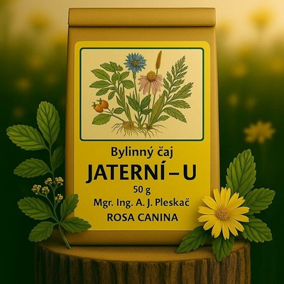 ROSA CANINA Bylinný Čaj Jaterní U Péče o Játra a Trávicí Rovnováhu 50 g