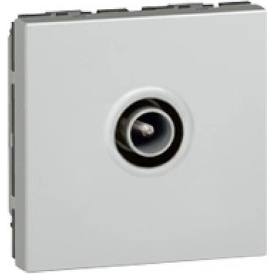 Legrand Розетка TV тип коаксиал 1dB 2 мод. цвят алуминий Mosaic - 079292 (079292)
