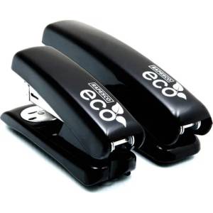 Rapesco Стикер, 24/6, 26/6, 20 листа, RAPESCO "ECO Half-Strip", черен 1084 (1084)