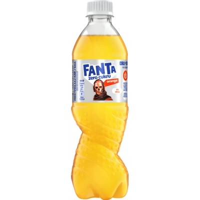 Fanta Zero cukru pomeranč 0,5 l