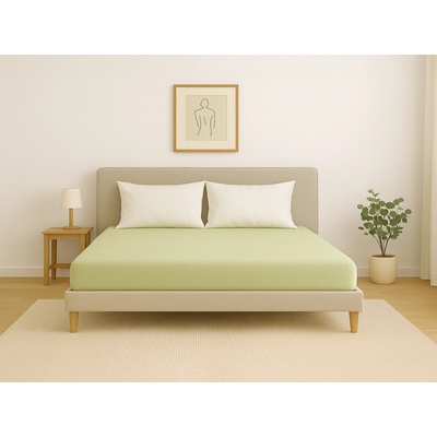 Slee jersey prostěradlo hráškové 180x200