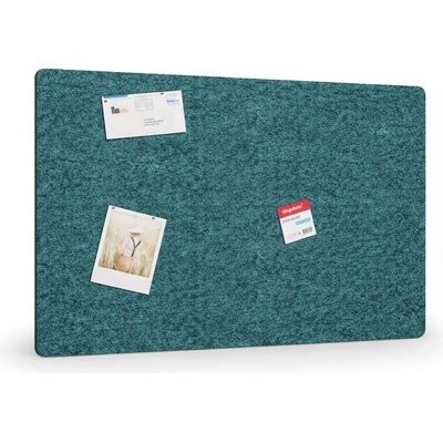 B2B Partner Akustický panel na stěnu 120 x 80 cm, kulaté rohy, tmavě zelená