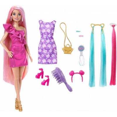 Mattel Barbie s fantastickými vlasy blondýna HKT96 – Zboží Dáma