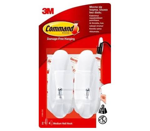 3M Háčiky Command Medium