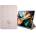 GUESS 4G Folio Cover - дизайнерски кожен кейс и поставка за iPad Pro 12.9 M1 (2021) (розов)