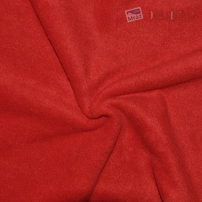 Fleece antipilling červený 13