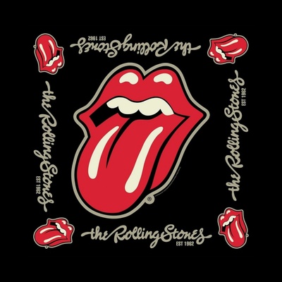Šatka THE ROLLING STONES EST. 1962 RAZAMATAZ B079