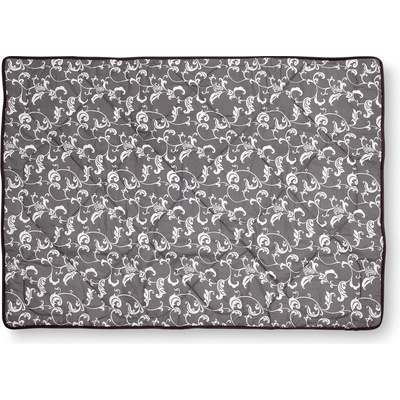 Wooline prikrývka Európske Merino obojstranná sivý avantgard 140x200