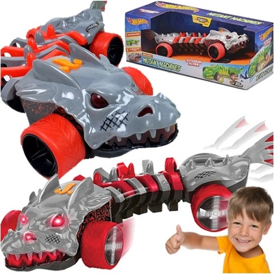 Hot Wheels Mutant Machines Slithering Action šedé