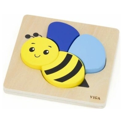 Viga puzzle pre najmenších včielka