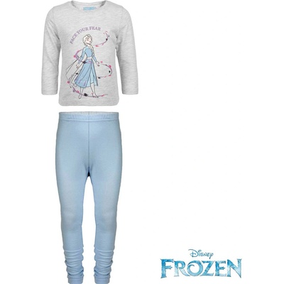 Dievčenské pyžamo Frozen grey