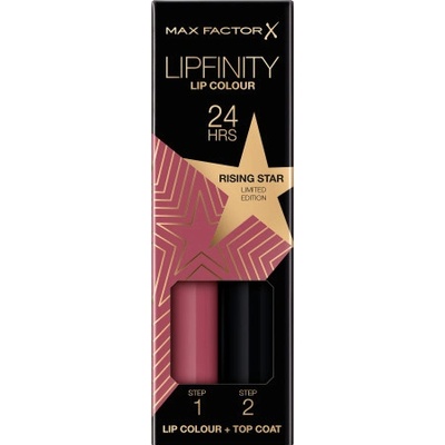 Max Factor Lipfinity 24HRS dlhotrvácny rúž s balzamom 84 Rising Star 4,2 g