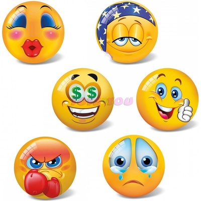 Míč 11 cm EMO Assorted