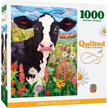 Masterpieces - Puzzle Quilted - Frolic in the Fields - 1 000 piese
