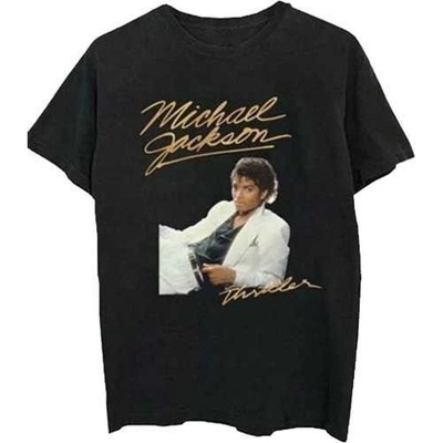 Michael Jackson tričko Thriller White Suit Black