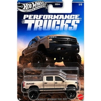 Mattel Hot Wheels Silver Series 2019 Chevrolet Silverado Trail Boss LT 1:64