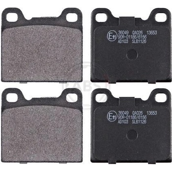 Sada brzdových platničiek kotúčovej brzdy A.B.S. 36049