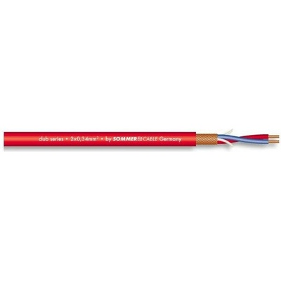 Sommer Cable CLUB SERIES MKII - ČERVENÝ metráž