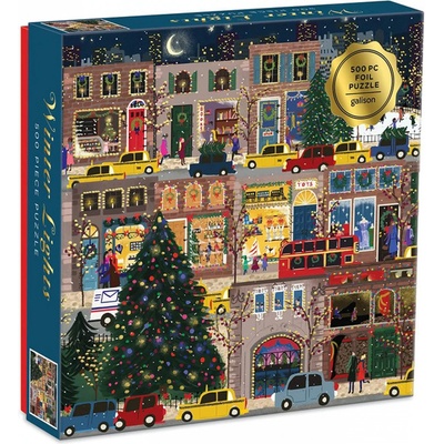 GALISON Metalické čtvercové Zimní světýlka 500 dielov