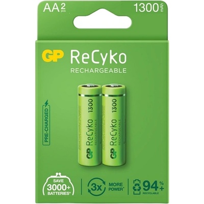 GP Batteries recyko АА акумулаторна батерия, 2бр. /опаковка (gp130aahcer21-2tlb2)
